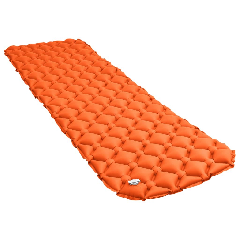 Inflatable Air Mattress 58x190 cm Orange
